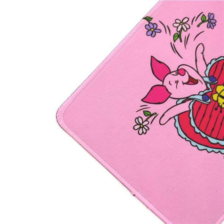 a-lovable-winnie-bearpigpad-desk-pad-laptopmat-forhome-pckeyboard-cutepad-แผ่นรองเม้าส์ยาง