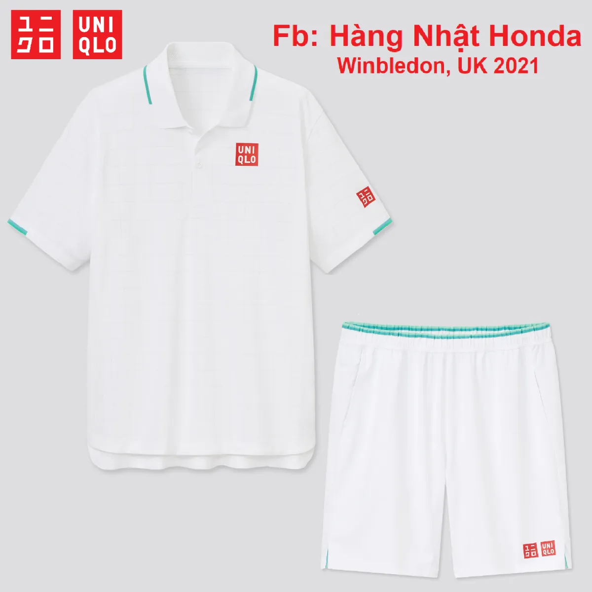 Bộ Thể Thao Uniqlo Nishikori Tennis Màu Nâu  Sumoauthentic  Thời trang  phụ kiện