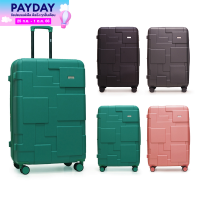 HQ LUGGAGE กระเป๋าเดินทาง ABS ระบบล็อค TSA 4 ล้อคู่ 360 ํ รุ่น 8833X