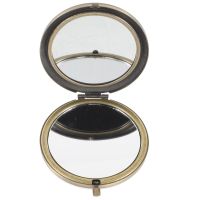 Portable Makeup Mirror Small Hand Pocket 7.1x6.9cm Little Personal Mirrors Glass Travel Mirrors