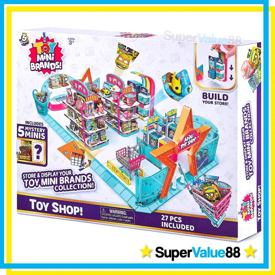 Zuru 5 Surprise Toy Mini Brands - Toy Shop Playset