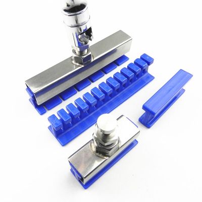 Universal Adhesive Blue Glue Tabs ชุดเครื่องมือสำหรับรถ Paintless Dent Repair เครื่องมือ Auto Dent Repair เครื่องมือ Long Dent Repair Tools