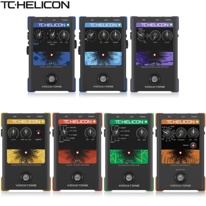 TC - Helicon VoiceTone C1 Electronic Harmony Reverberation H1 T1 R1 D1 E1  X1 Vocal Effects | Lazada PH
