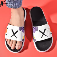 Slippers Flip Flops Kaws Slipper Mens Sandal Selipar Women Kasut Sandals