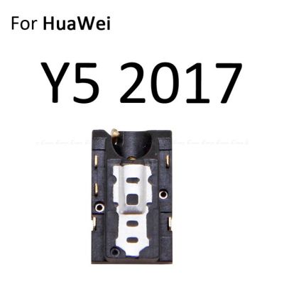【☊HOT☊】 nang20403736363 หูพอร์ตหูฟัง Connector เสียงแจ็คหูฟัง Flex สำหรับ Huawei Y9 2019 Y7 Y6 Y5 Prime Lite 2018 Gr5 2017อะไหล่ซ่อม