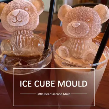 3D Teddy Bear Mold Ice Cube Silicone Mould DIY Chocolate Cake