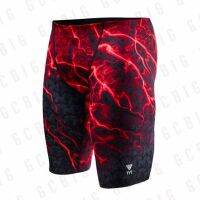 、‘】【； New Summer Mens Beach Swimming Jammers Swimwear Uv Athletic Training Swim Pants Trunks For Run Swimwear Jammer Tight Surf Shorts