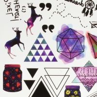 Temporary Tattoos Body Arm Leg Waterproof Tattoo Stickers