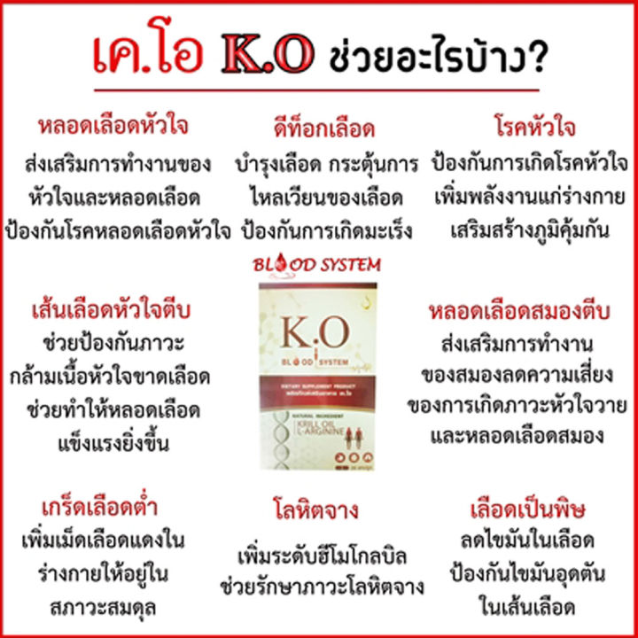 เคโอ-ko-อาหารเสริม-ระบบไหลเวียนเลือด-เลือดหนืด-เลือดจาง-โลหะหนัก-ไขมันในเลือด-อ่อนเพลีย-ง่วงตลอด-เส้นเลือดตีบ-1-กล่อง