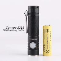 Convoy S21E ไฟฉาย21700 SST40 SFT40 519A กับ21700ภายใน