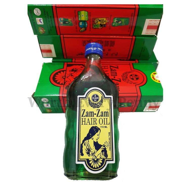 ZAMZAM HAIR OIL 115ML Lazada