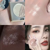 Double Color Highlighter Powder Glitter Palette Natural Brighten Facial Contouring Makeup Body Shiny Ginger Highlight Cosmetics