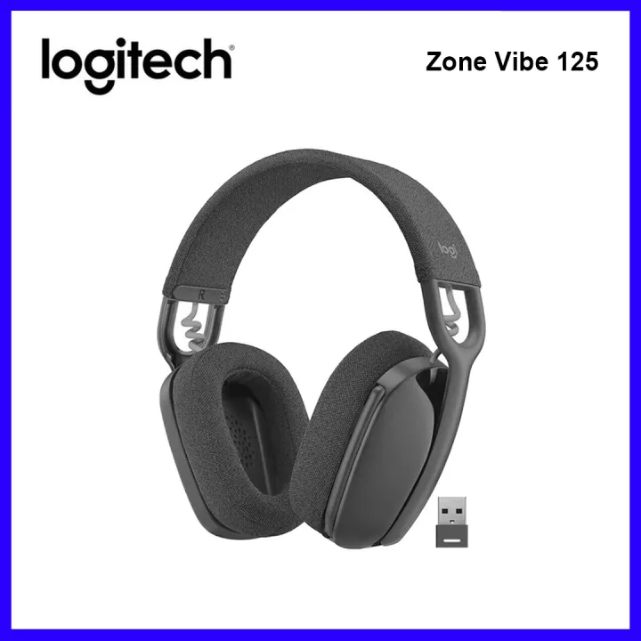 Original Logitech Zone Vibe 125 Wireless Bluetooth Headphone with ...