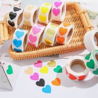 【CW】✜┇►  500Pcs/Roll Shaped Labels Sticker Birthday Supplies Scrapbooking Stationery Label