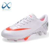2023 Mens Lightweight Soccer Shoes Outdoor Boys Football Ankle Boots Non-Slip Training Sneakers Kids FG/TF Soccer Cleats Unisex