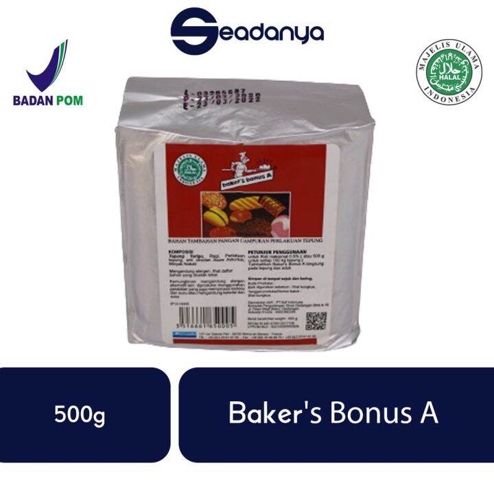 Baker’s Bonus A 500 Gram Bakers Pengembang Roti Premiks / Premix