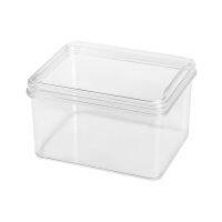 ??พร้อมส่ง!! กล่องจัดเก็บในตู้เย็นมีฝา ขนาด S ตะกร้าใส่ของในครัว FRIDGE STORAGE BOX CLEAR