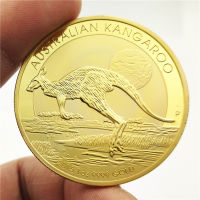 2015ออสเตรเลียKangaroo Challengeเหรียญ 1oz Gold Platedที่ระลึกElizabeth IIโลหะคอลเลกชันเหรียญของขวัญตกแต่งบ้าน-iodz29 shop