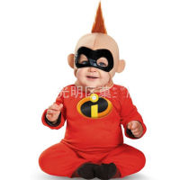 Fancy dress Baby Jack Jack Costume Halloween Costume Mr. Incredible 2 jumpsuit Costume toddllers Cosplay No Hat