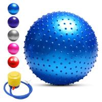 Multi-Size Thickened Sports Yoga Balls Point Barbed Massage Ball Fitness Balance Ball Pilates Workout Fitball Gift Air Pump