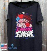 {High-end clothing} ปาร์ตี้คืนวันศุกร์ Funkin เสื้อยืดคู่รักน่ารัก BF Amp; GF Unisex ของขวัญวินเทจของผู้ชาย