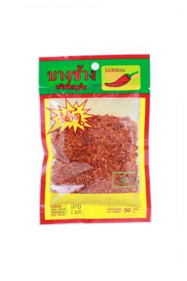 พริกขี้หนูเด็ดก้าน บดละเอียด เผ็ดมาก เครื่องเทศ 100 %  Chilli Powder 30 g