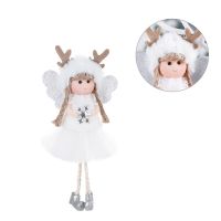 Christmas Doll Pendant Wearproof Christmas Tree Decoration Hanging Doll Ornament