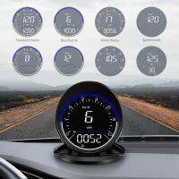 Gazechimp Car HUD Display เครื่องวัดความเร็ว GPS วัสดุคุณภาพทนทาน