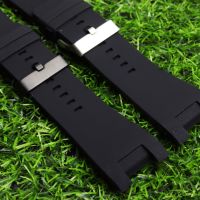 Silicon watchband for Diesel DZ1216 DZ1273 DZ4246 DZ4247DZ287 wristwatches straps 32x17mm rubber Professional interface bands