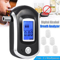 Digital Breath Tester Mini Professional Tester Breath Drunk Driving yzer หน้าจอ LCD แสดงผล Digital