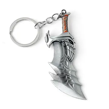God of War Ragnarok Keychain Kratos Blades of Exile Leviathan Axe