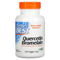 Doctors Best Quercetin Bromelain 180 Veggie Caps