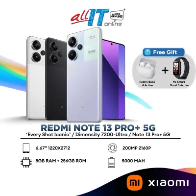 Xiaomi Redmi Note 13 Pro+ Smartphone MIUI 14 Dimensity 7200 Ultra GPS  Global ROM