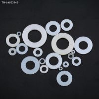 ✸▬ 100PCS M2 M2.5 M3 M4 M5 White Plastic Nylon Flat Washer Plane Spacer Insulation Gasket Ring For Screw Bolt Isolation Gasket