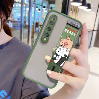 UCUCโทรศัพท์เคสมือถือ เคสโทรศัพท์ เคสXiaomi MI 10UCUC เคสโทรศัพท์เคสสำหรับสาวเคสใส่โทรศัพท์กันกระแทกFrostedกลับการ์ตูนSoft Edge Fullฝาครอบเลนส์ป้องกันเลนส์โทรศัพท์บางเฉียบกรณี (มีสายรัดข้อมือ)