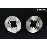 RUNSTOP รันสตอป brake disc จานเบรคหน้า เบรก แบบเรียบ ขนาดเดิม 260mm  HONDA รุ่น ACCORD 94 ราคาต่อคู่