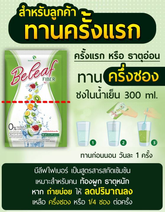 beleaf-fiber-ดีท็อกซ์-ลดพุง-ช่วยในการขับถ่าย-1-กล่อง-ฟรี-1-กล่อง-ขวดชง