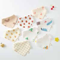 【CW】 Muslin Feeding Bibs Scarf