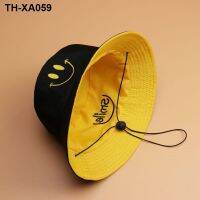 mens Korean style trendy brand hip-hop fisherman hat double-sided wearing all-match casual sunscreen sun visor