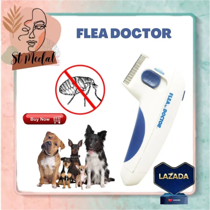 Electric Comb Cleaner Flea Doctor Treatment Electronic Terminator Anti