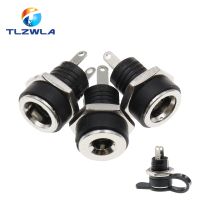 10PCS DC-022B 3A 12v for DC Power Supply Jack Socket Female Panel Mount Connector 5.5 mm x 2.1mm 5.5 mm x 2.5mm DC022B Connector  Wires Leads Adapters