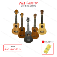 Đàn ukulele soprano size 21 gỗ mẫu mới thiết kế nhỏ gọn