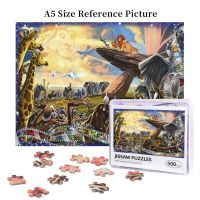 Disney - The Lion King Wooden Jigsaw Puzzle 500 Pieces Educational Toy Painting Art Decor Decompression toys 500pcs