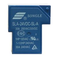 รีเลย์ 24v 30A รุ่น SLA-24VDC-SL-A