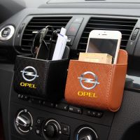 【CW】 1PC Car Storage Hanging Leather Sundries for opel insignia astra j h g corsa d zafira b