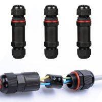 Solar Wire Connector Middle Waterproof Connector 3pcs