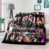 Korean kpop Girl Group B-BLACKPINK Blanket Portable All Seasons Family Sheet Sofa Cover Korean Idol Fan Gift Travel Warm Blanket