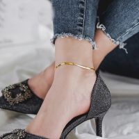 【CW】┋☞  Chain Anklets for Gold Color The Leg Snake Chains Fashion Beach Accessories Jewelry