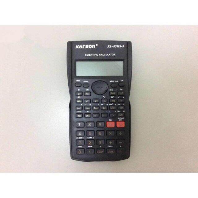 【READY STOCK】 Karson KS83MS3 Electronic Scientific Calculator (black