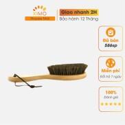 Bàn chải đánh giày XIMO làm từ lông ngựa linh hoạt giúp không bị bẩn tay